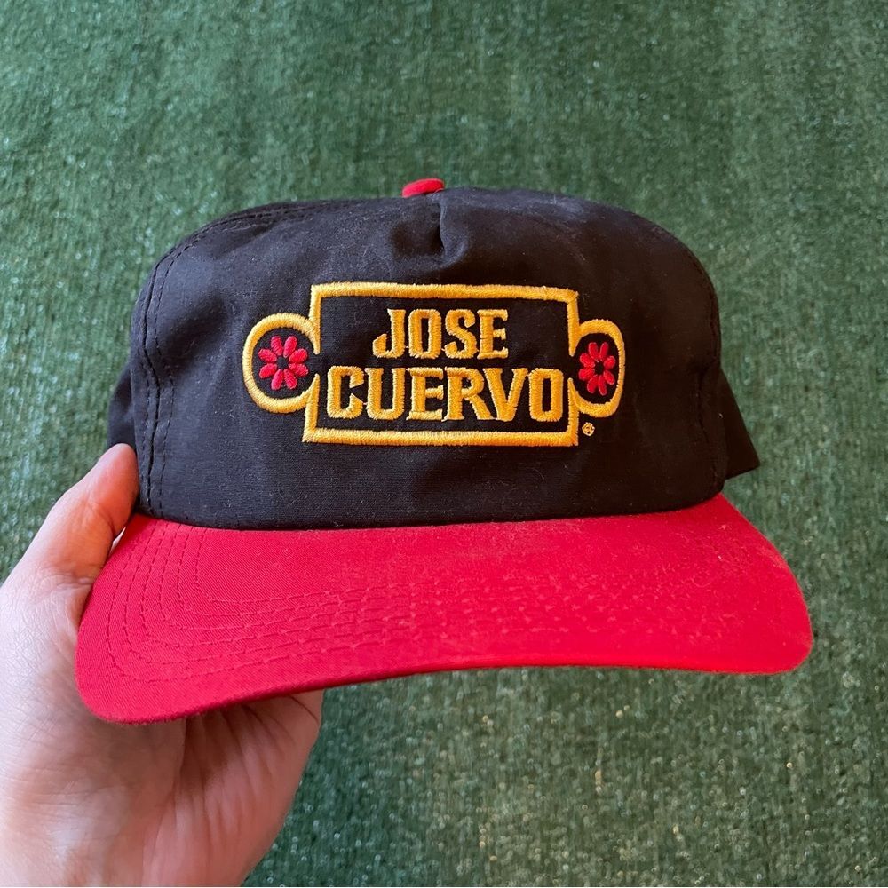 Vintage 1990s Jose Cuervo Tequila Promotional Promo Snapback Hat